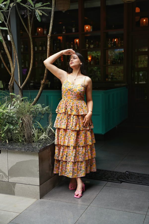 Summer In Capri Tiered Dress - Image 2