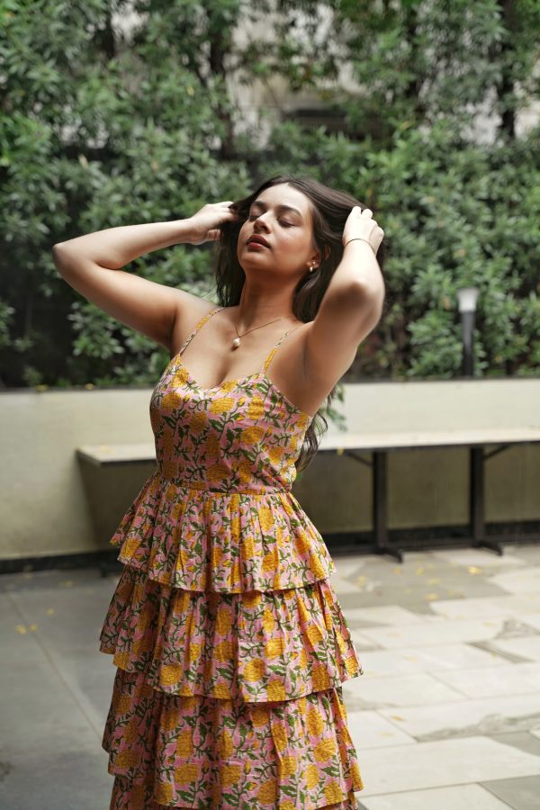 Summer In Capri Tiered Dress - Image 4