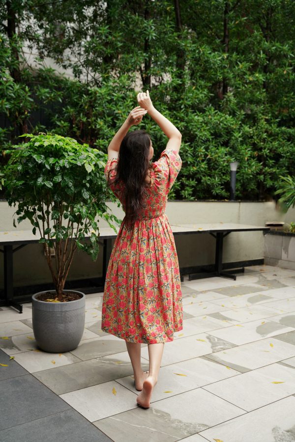 Mustard Meadow Dress - Image 3