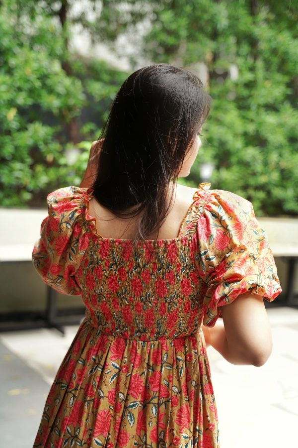 Mustard Meadow Dress - Image 5