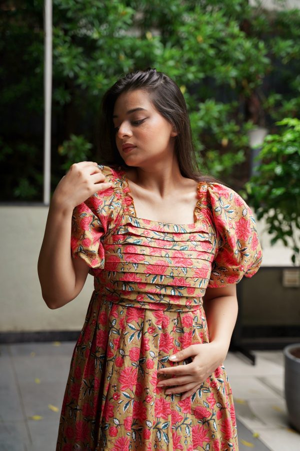 Mustard Meadow Dress - Image 4