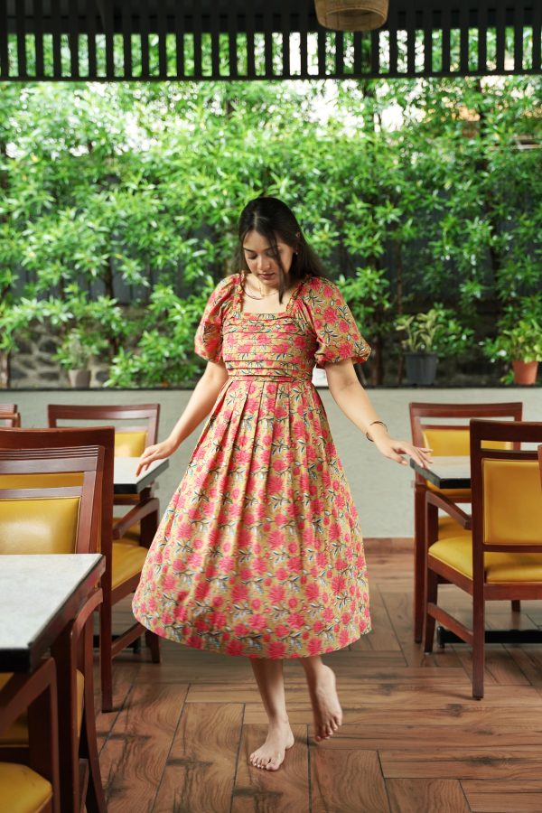 Mustard Meadow Dress - Image 2