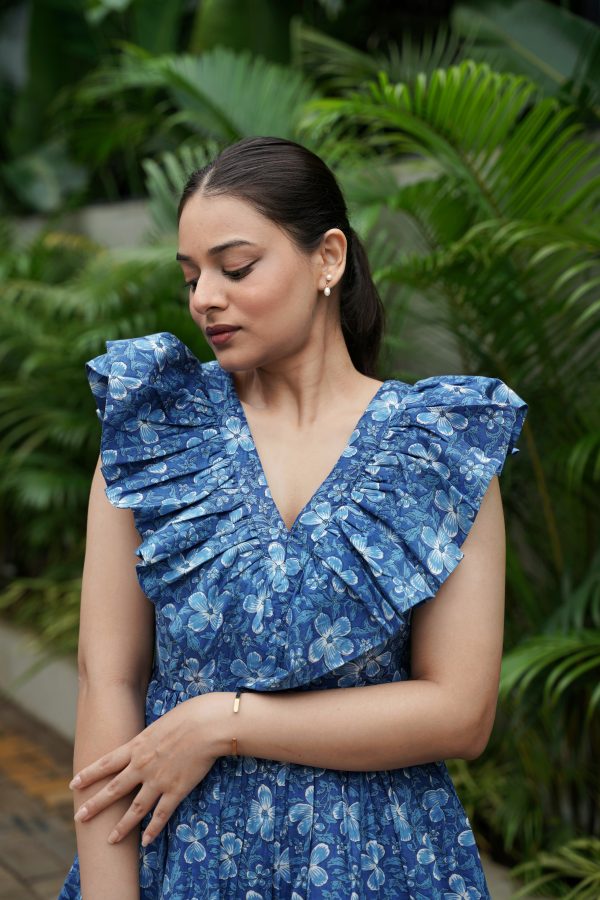Indigo Magic Tiered Dress - Image 2
