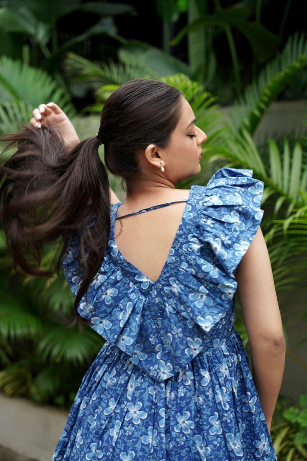 Indigo Magic Tiered Dress - Image 3